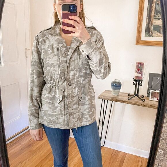 ATM Camouflage Utility Field Jacket Green - Picture 1 of 11